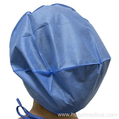 Disposable Non Woven Bouffant Head Cap for Medical